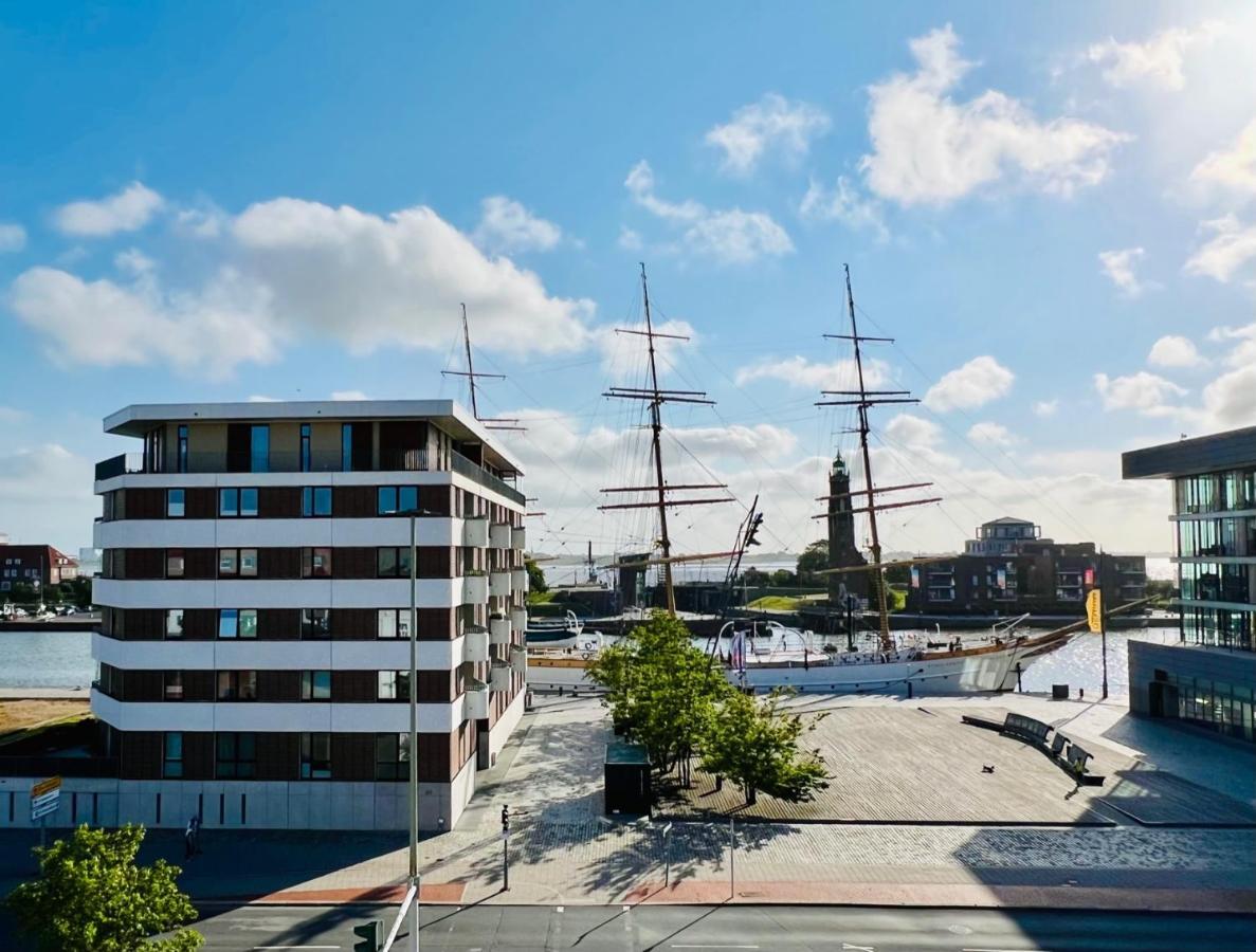 Ferienwohnungen An Der Weser Bremerhaven Buitenkant foto