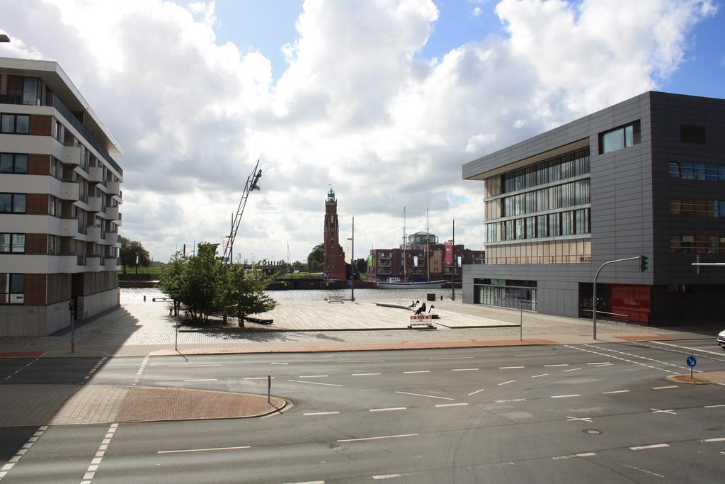 Ferienwohnungen An Der Weser Bremerhaven Buitenkant foto