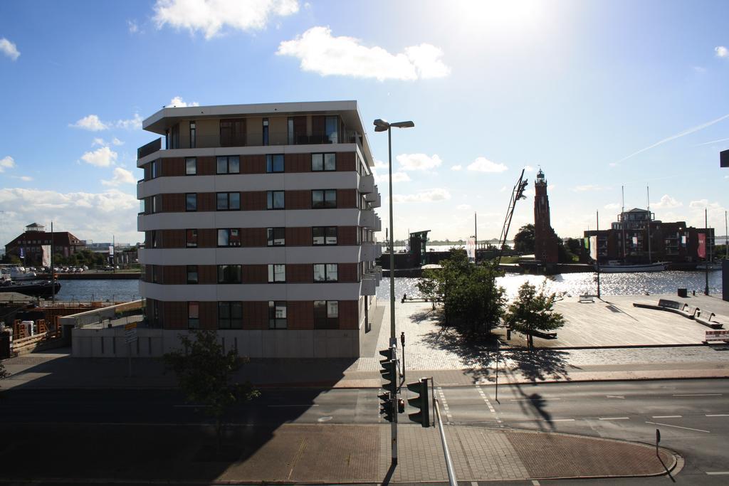 Ferienwohnungen An Der Weser Bremerhaven Buitenkant foto