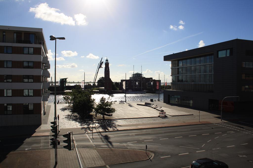 Ferienwohnungen An Der Weser Bremerhaven Buitenkant foto