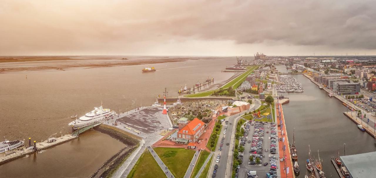 Ferienwohnungen An Der Weser Bremerhaven Buitenkant foto