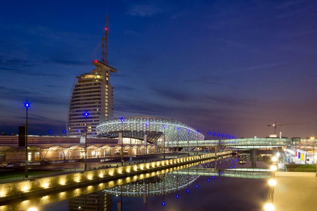 Ferienwohnungen An Der Weser Bremerhaven Buitenkant foto